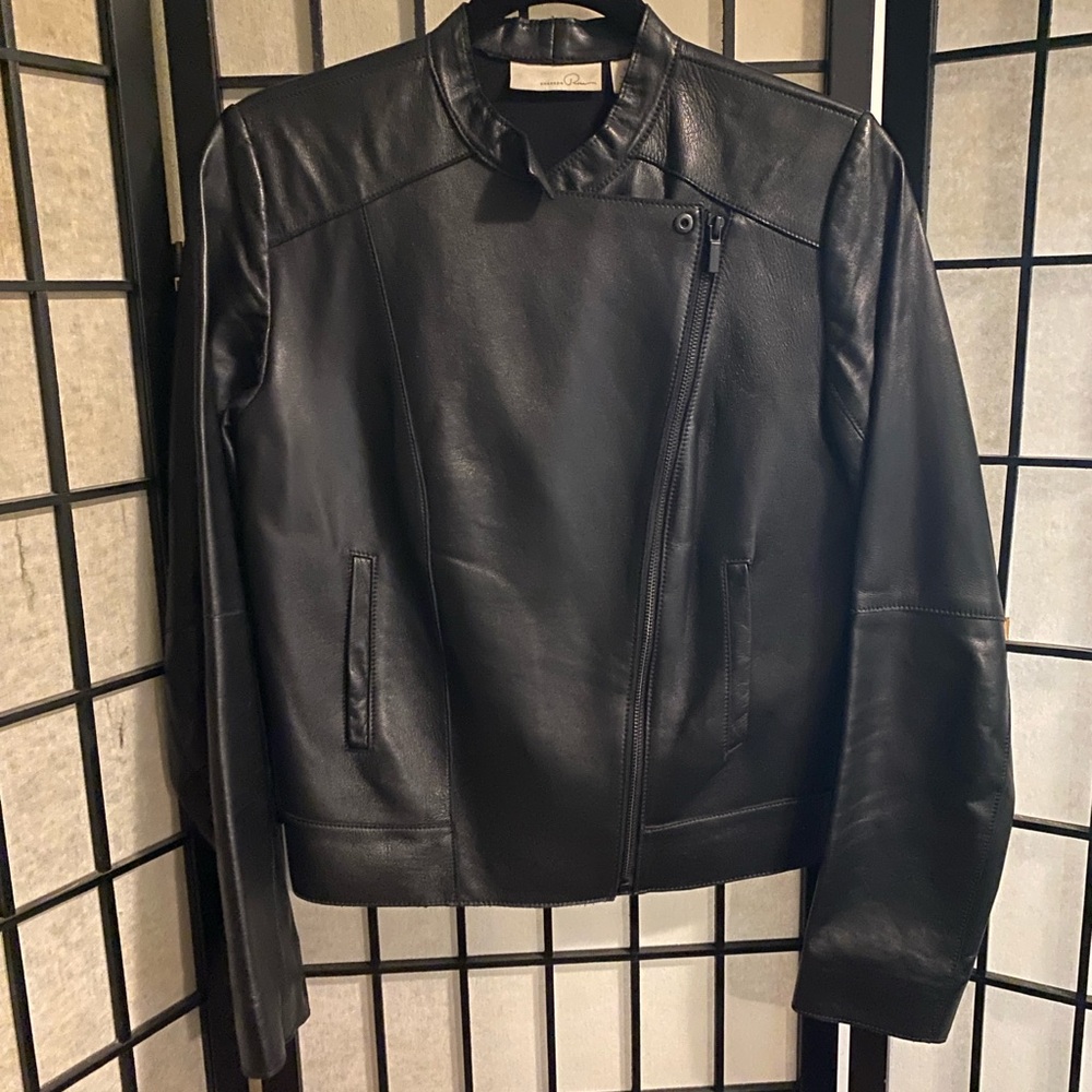 Emerson Rose leather jacket small black